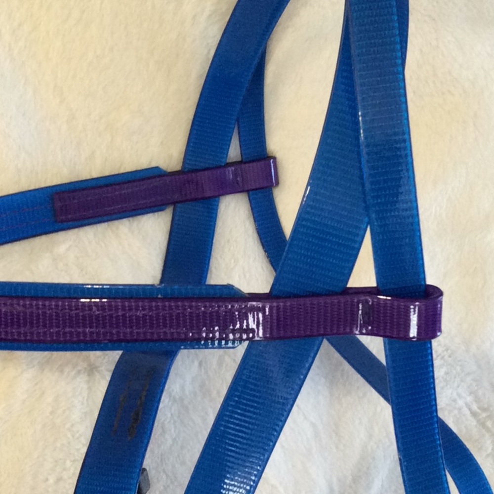 Biothane Bridle and Rope Reins Convertible - Picture 4 of 5